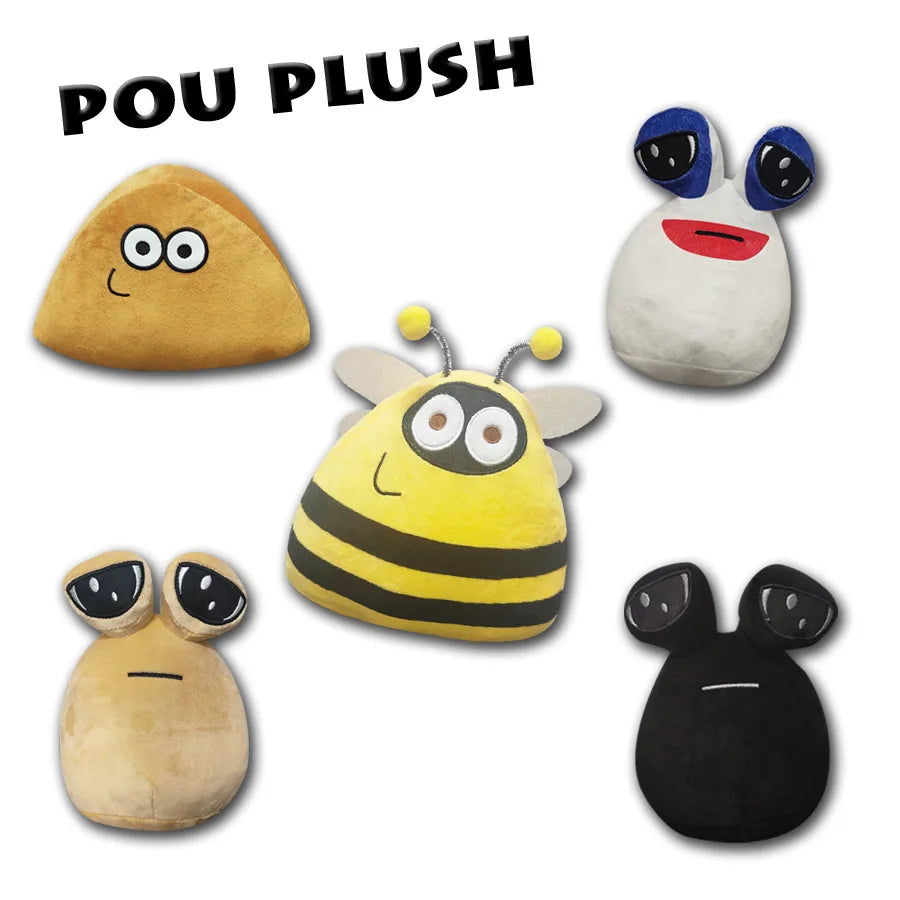 Pou Plush Cartoon Alien Toy