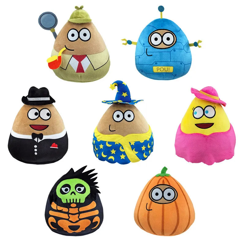 Pou Plush Cartoon Alien Toy