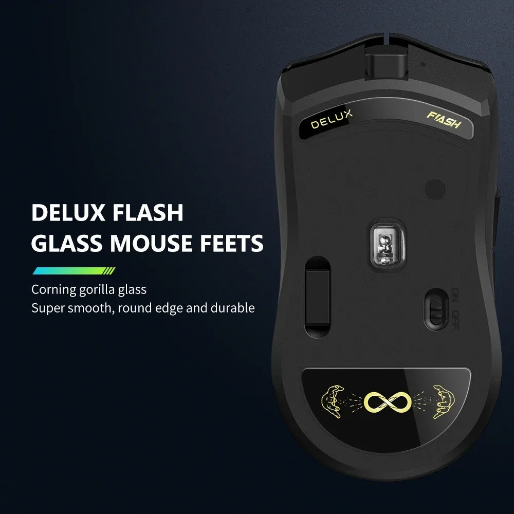 Delux Wireless Gaming Mouse