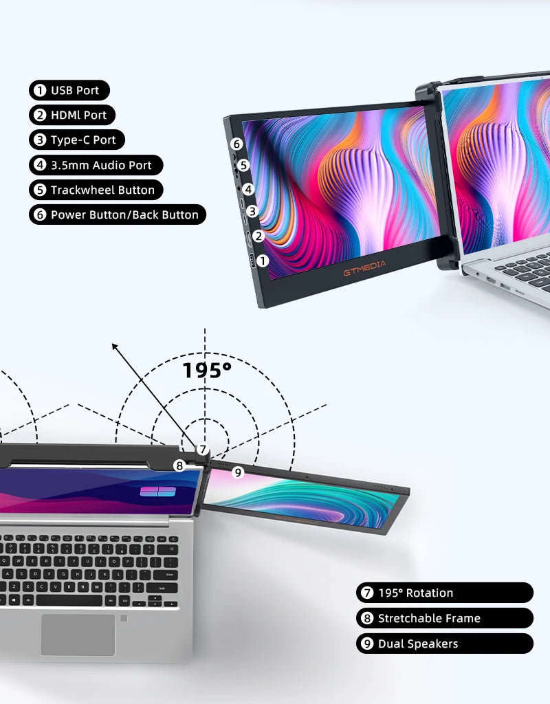 GTMEDIA Mate X Portable Monitor