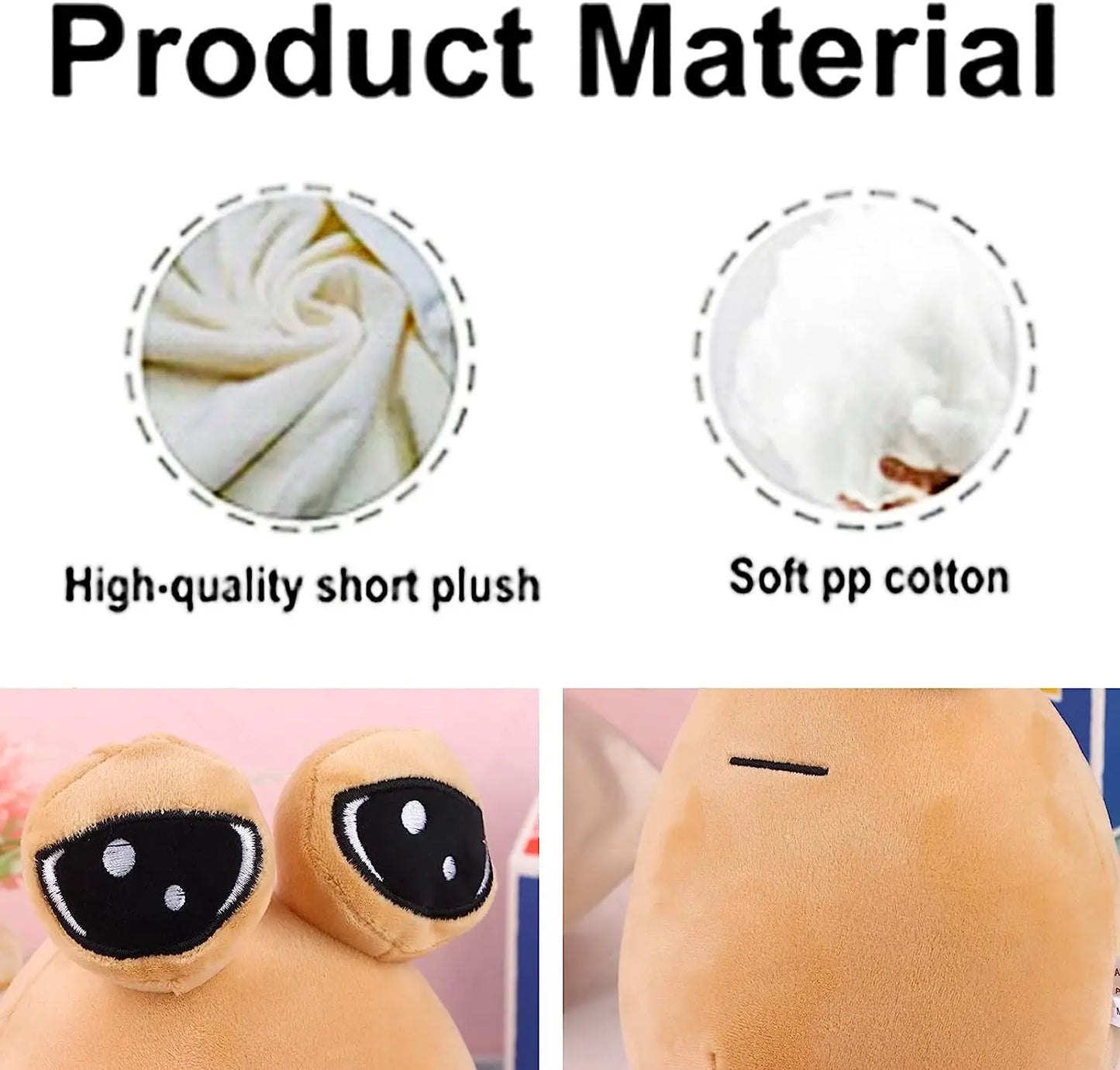 Pou Plush Cartoon Alien Toy