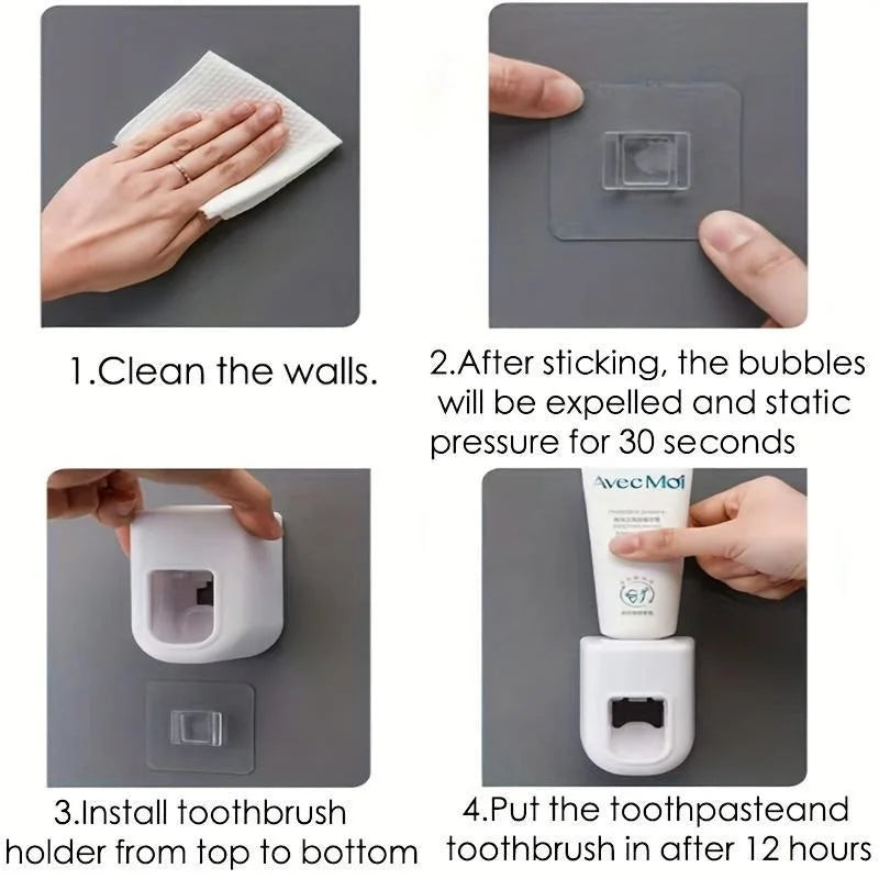Wall Mount Toothpaste Squeezer