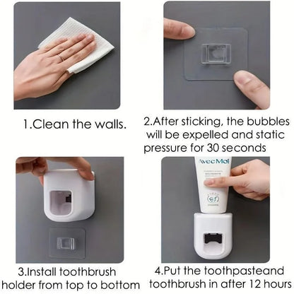 Wall Mount Toothpaste Squeezer