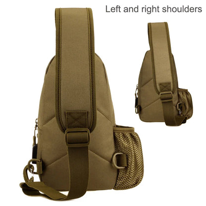Tactical USB Chest Molle Bag