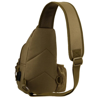 Tactical USB Chest Molle Bag