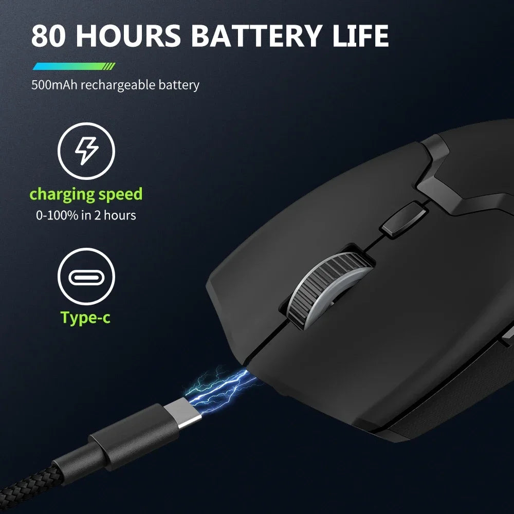 Delux Wireless Gaming Mouse