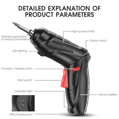 Screwdriver with Tool Set