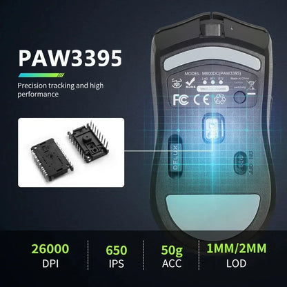 Delux Wireless Gaming Mouse