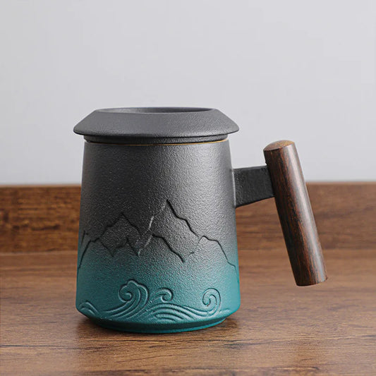 Ceramic Retro Coffee Cup