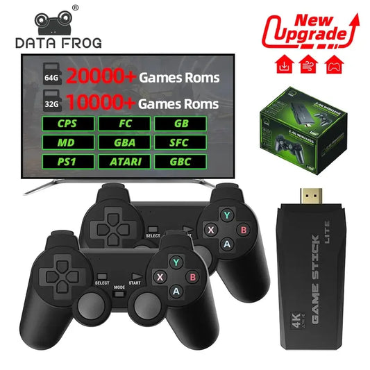 DATA FROG Retro Video Game  2.4G Wireless Console Game Stick
